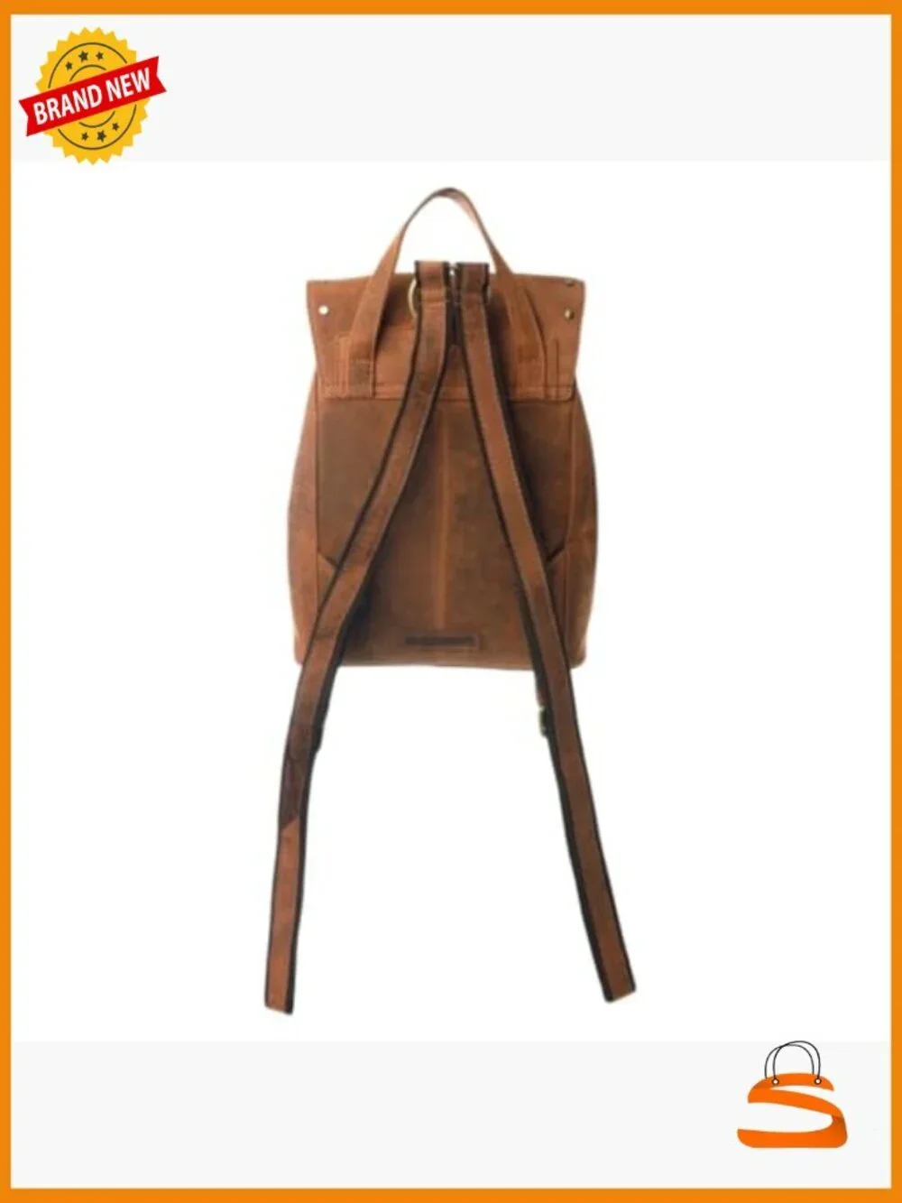 Officially Licensed Yellowstone Leather Backpack - Studded Western Daypack